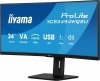 IIYAMA Monitor komputerowy  34 cali XCB3494WQSU-B1 VA,UWQHD,1500R,2xHDMI,DP,2xUSB,2xUSB-C